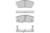 E.T.F. 12-0288 Brake Pad Set, disc brake